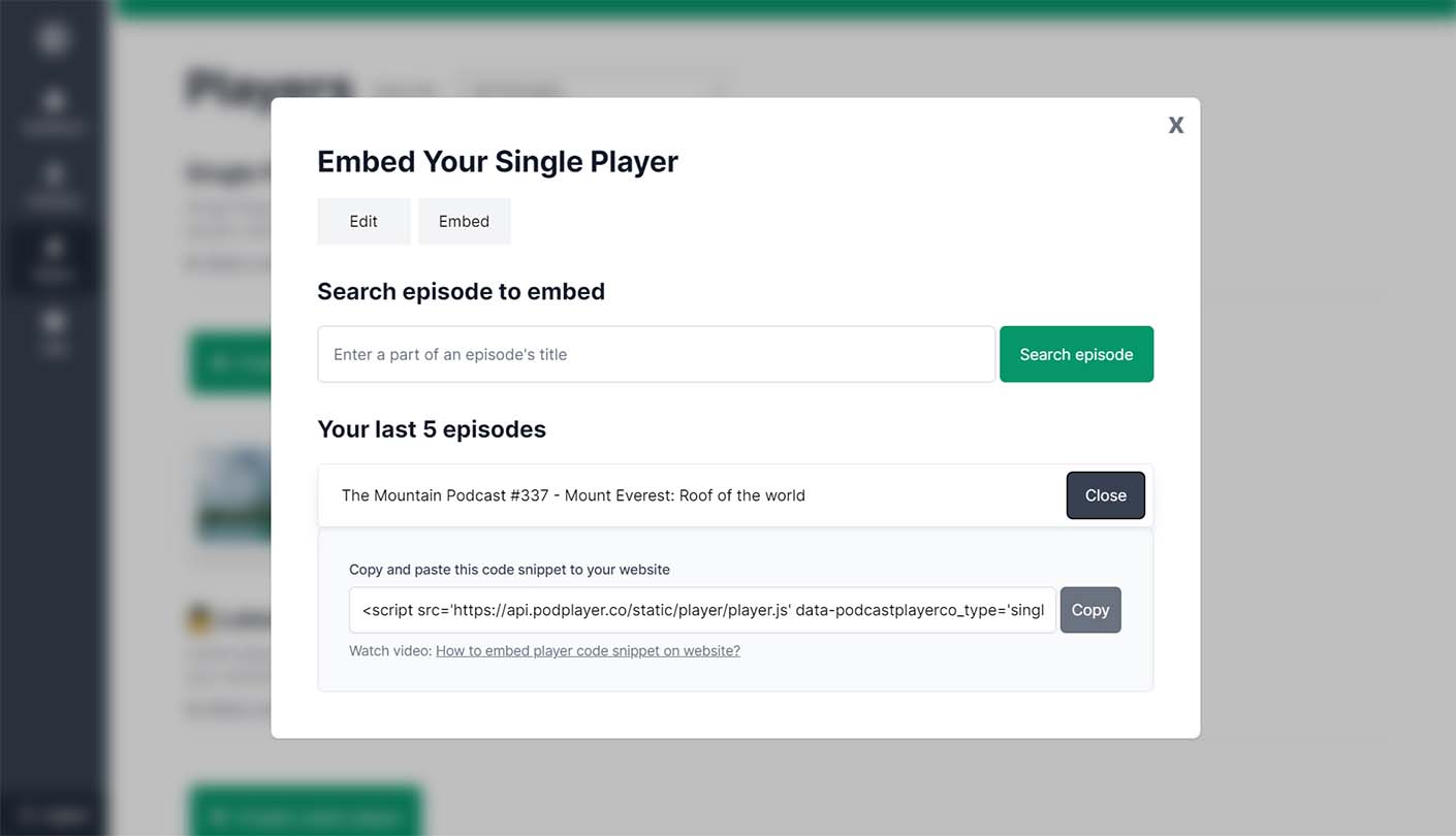 Inbox user interface